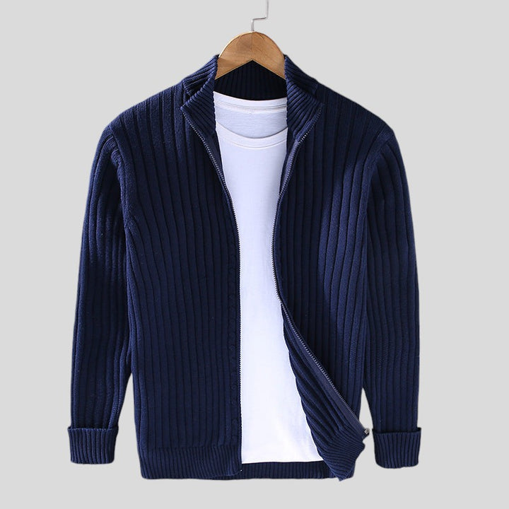 JAMES™ | Stylish Zip-Up Knitwear