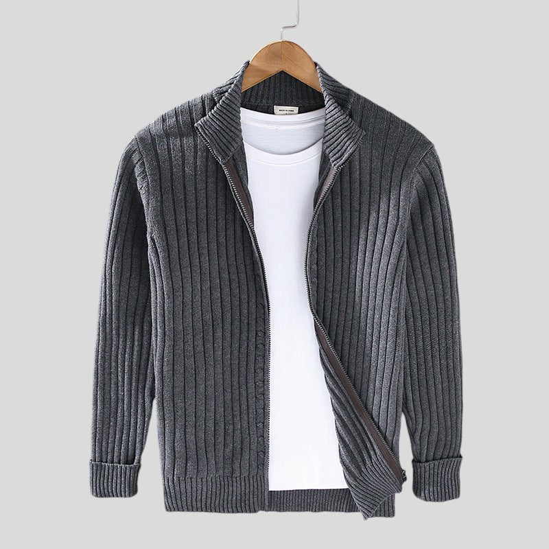 JAMES™ | Stylish Zip-Up Knitwear