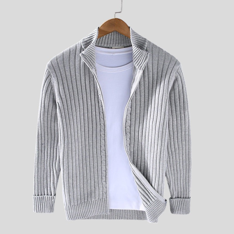 JAMES™ | Stylish Zip-Up Knitwear