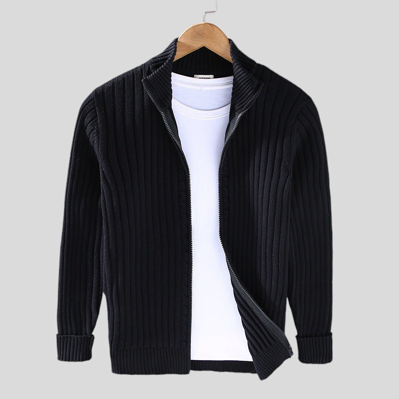 JAMES™ | Stylish Zip-Up Knitwear